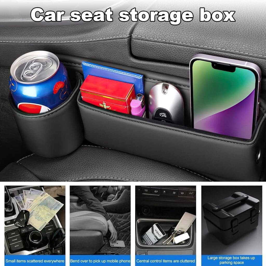 seat gap storage boxes